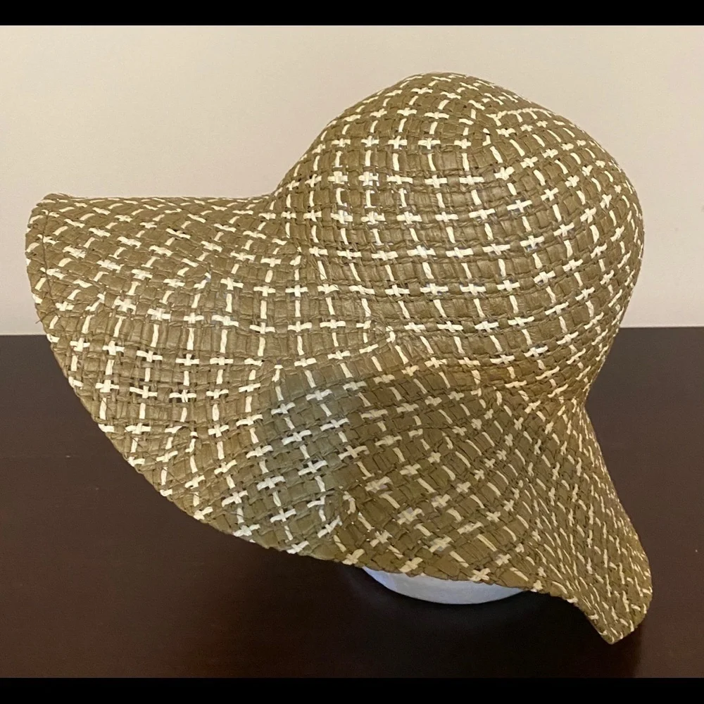 Natural Flexible Straw Sun Hat – Tan - Picture 3 of 5